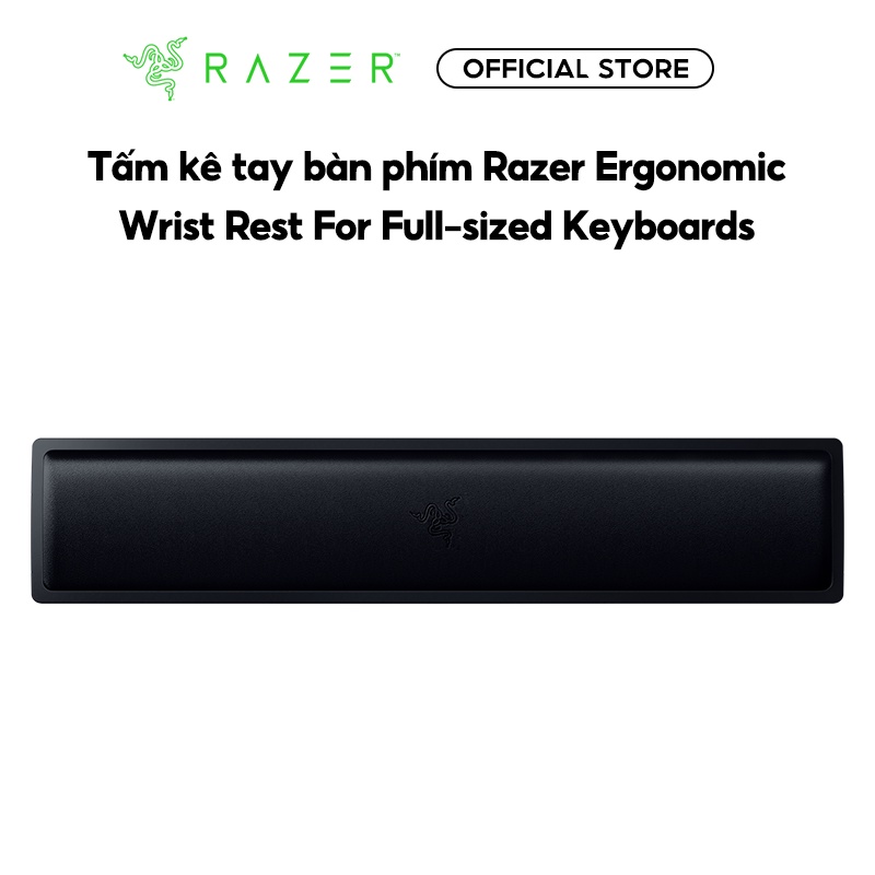 Tấm kê tay bàn phím Razer Ergonomic Wrist Rest | Bảo hành 12 Tháng