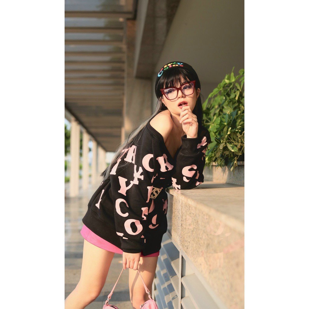 (Free Ship) Áo Khoác Cardigan Nữ Phối Họa Tiết Chữ ĐẸp Cá TÍnh Sành Điệu  Phong Cách Mới Shop VLTN