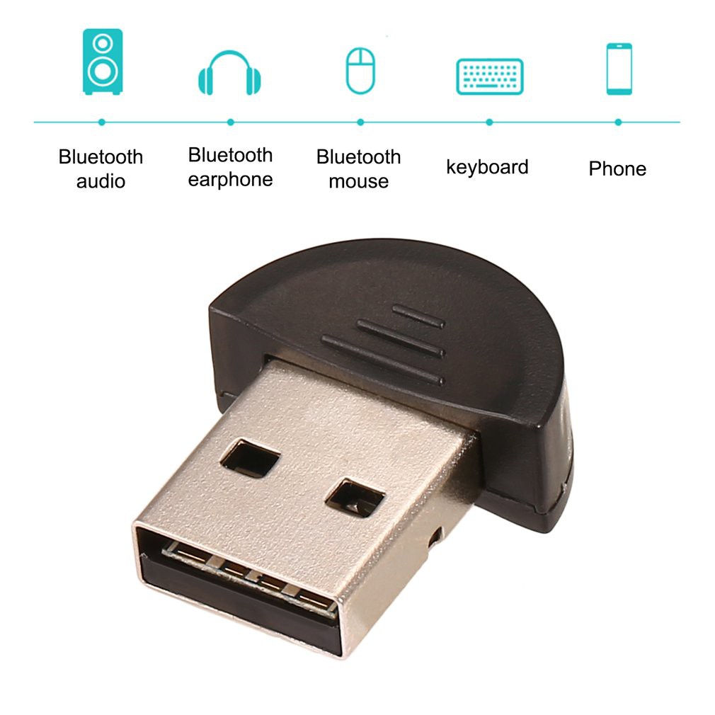 Usb Bluetooth 2.0 Cho PC Laptop Win10 / 8 / 7 / XP
