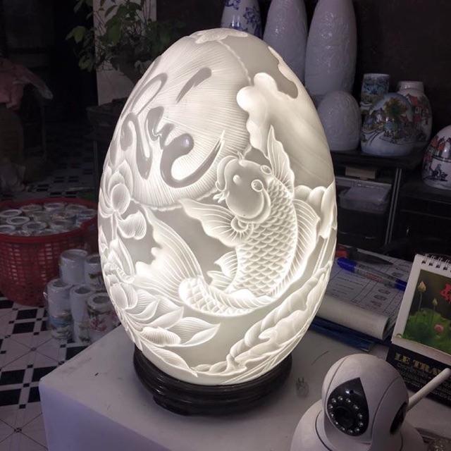 Đèn sứ thấu quang cao cấp