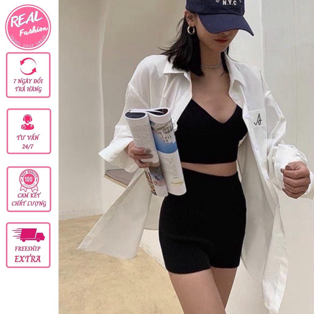 Quần đùi nữ, quần short biker dáng ngắn,cạp cao nâng mông co dãn thấm mồ hôi cực tốt , năng động - Real fashion