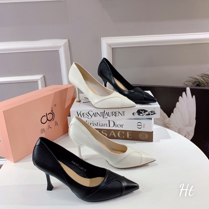 ❄️ HÀNG QUẢNG CHÂU FULL BOX❄️ Giày cao gót mũi nhọn cao 7cm