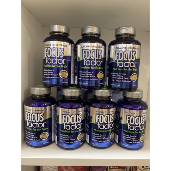 Viên Uống Focus Factor Nutrition 180 viên