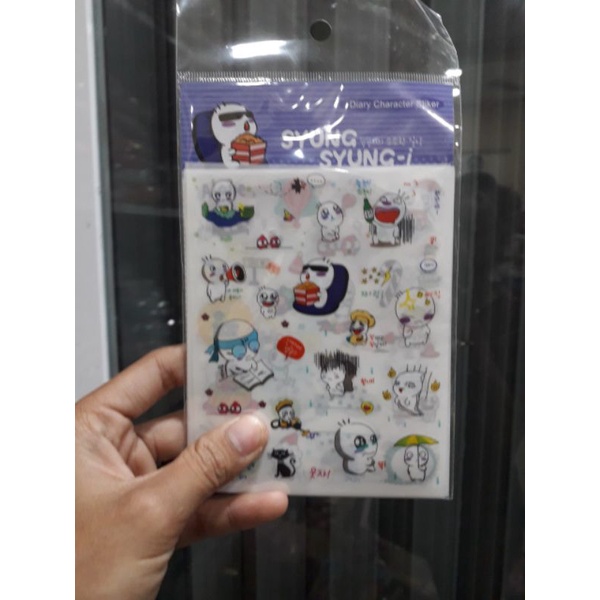 6 tấm hình dán sticker nhỏ