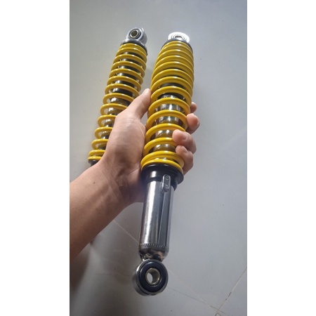 Phuộc nhún nice màu vàng hãng gắn xe wave và dream