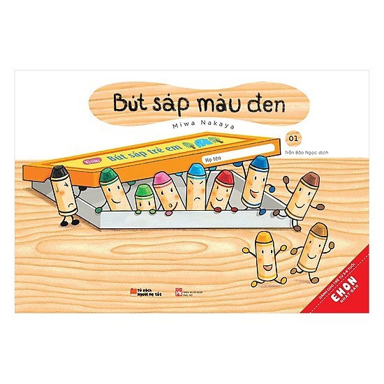 Sách Ehon Bút Sáp Màu Đen - Trọn bộ 3 cuốn