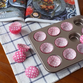 Khuôn cupcake 12 ô nhỏ