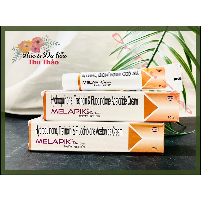 KEM GIẢM THÂM NÁM HYDROQUINONE 2%, TRETINOIN 0,025% VÀ FLUOCINOLONE ACETONIDE 0,01%