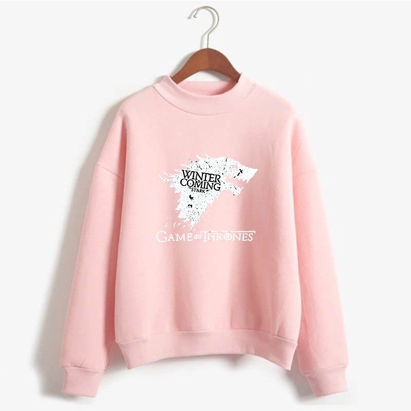 Áo Sweater Tay Dài In Hình Phim Trò Chơi Vương Quyền