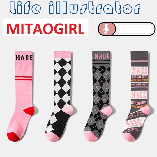 VỚ,TẤT THỂ THAO HENNY RUE MADE CHIC NHIỀU HỌA TIẾT MITAOGIRL.