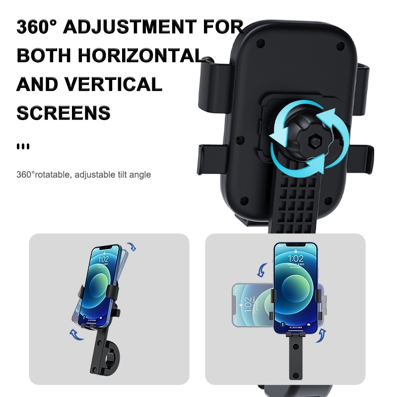 Giá đỡ điện thoại X-TIGER dành cho xe đạp leo núi MTB xe máy xe điện