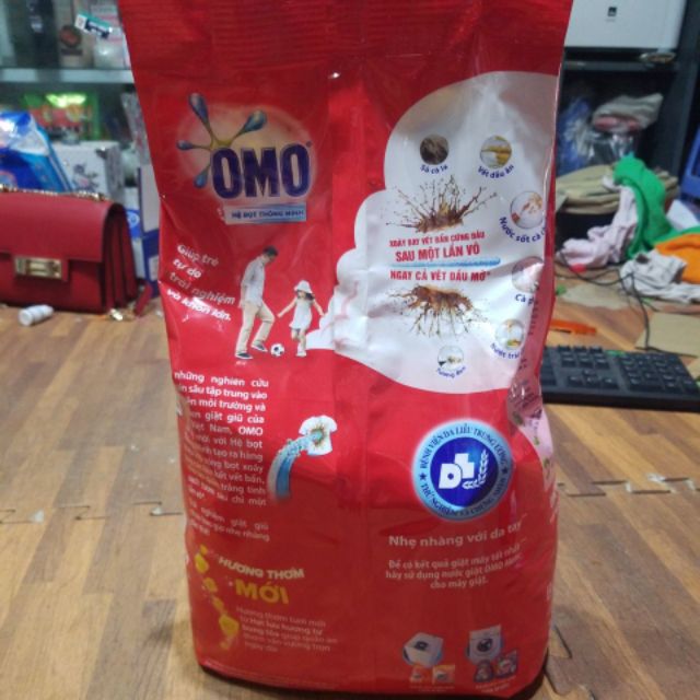 Bột giặt OMO sạch cực nhanh túi 3kg