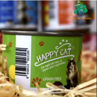 Pate Happy Cat cho mèo COMBO 10 LON
