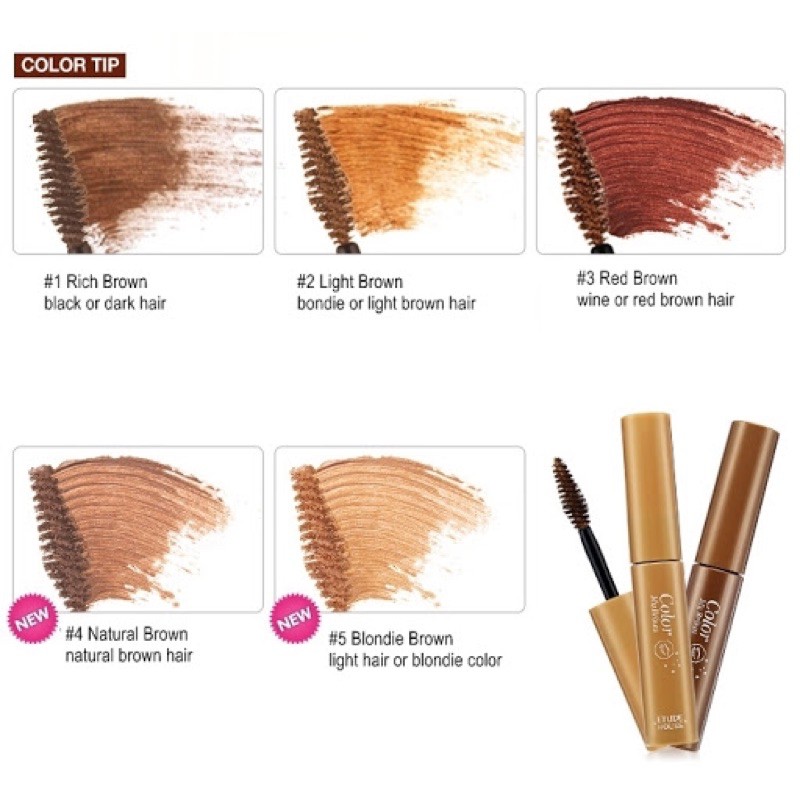 Chuốt mày Etude Color My Brown