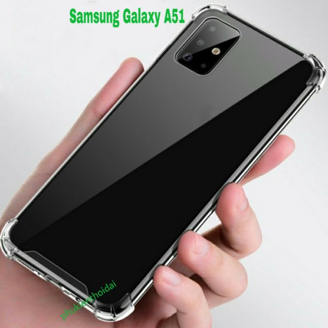Ốp lưng Samsung A51 / A71 / M51 / A52 / A72 / A52s / M52 / A73 5G / A53 5G / A54 dẻo TPU trong suốt Lồi 4 Góc bảo vệ máy
