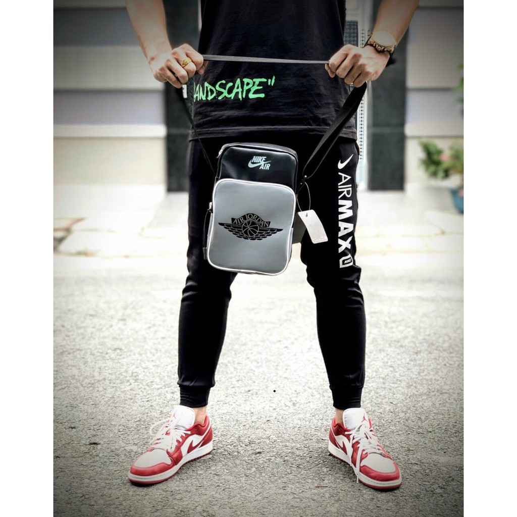 Túi đeo chéo Jordan Grey thời trang nam phong cách sang trọng - MS: BAG01 | BigBuy360 - bigbuy360.vn
