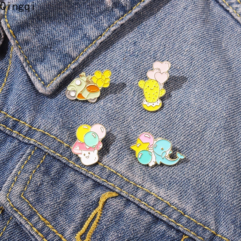 Ghim cài áo MISS ZOE hình dáng dễ thương sáng tạo