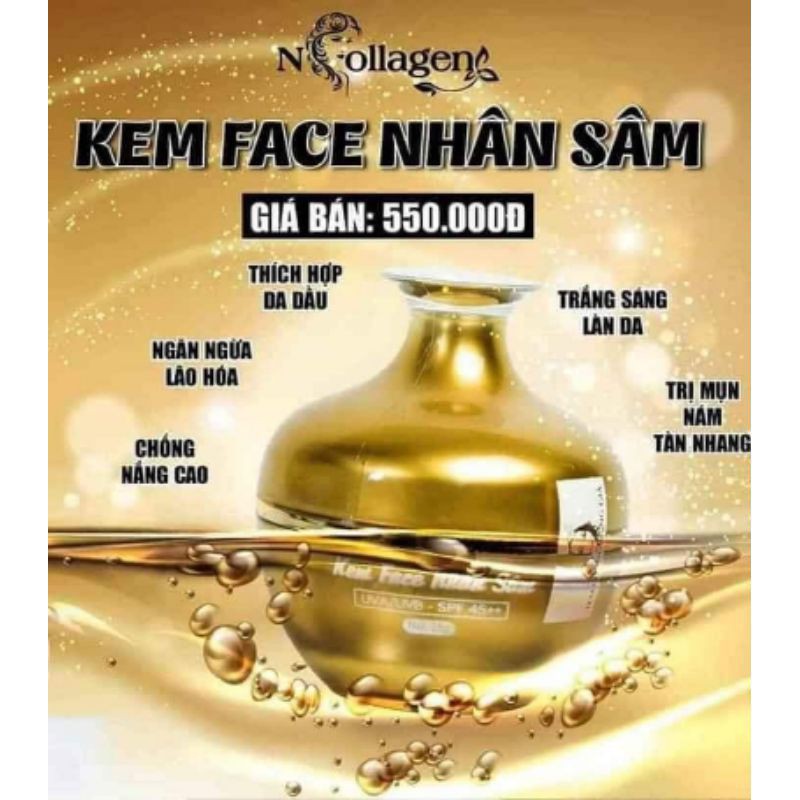 Kem face sâm