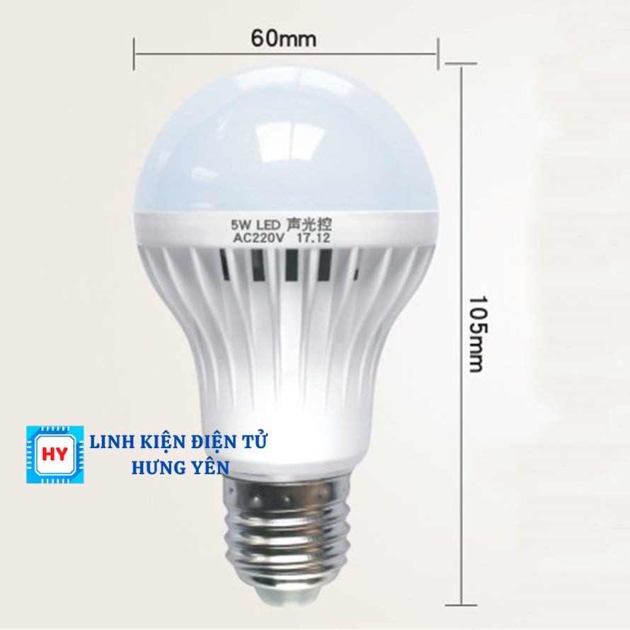 Bóng Đèn Cảm Biến Âm Thanh 3W