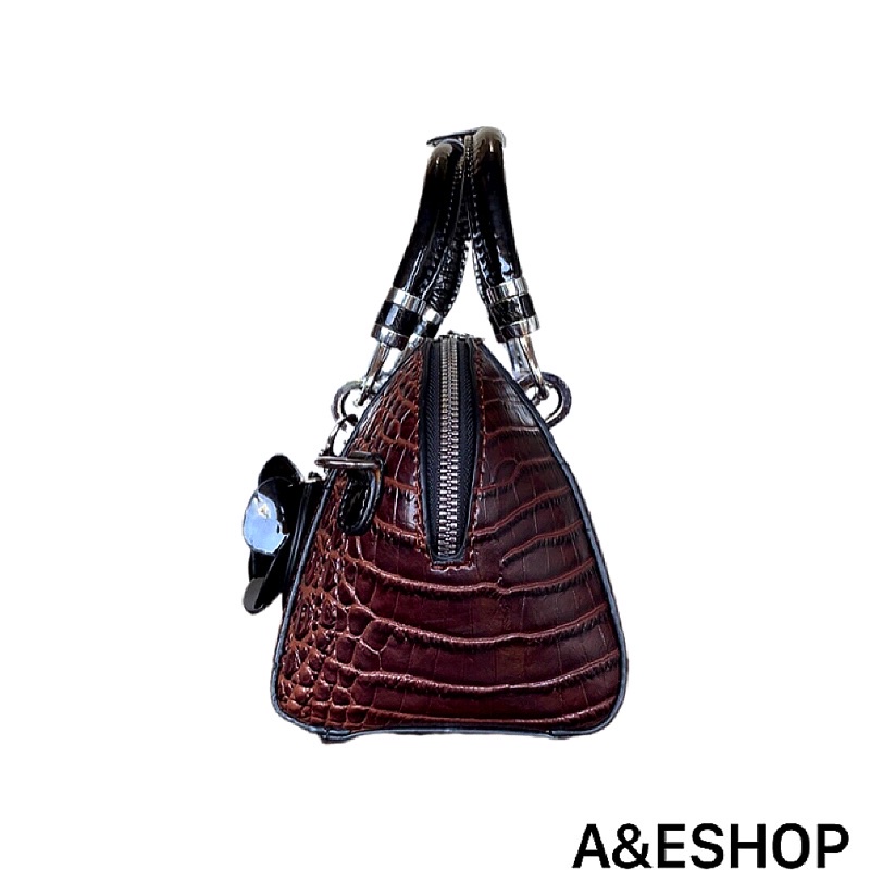 Túi Xách Nữ Da Bò Dập Vân Cá Sấu Quai Sách Cao Cấp Rẻ Đẹp -A&ESHOP 9807