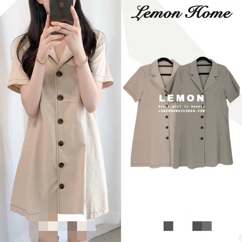Váy sơ mi style Korea