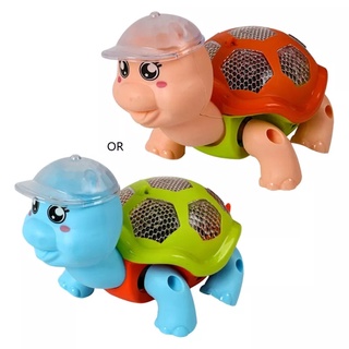 Đồ chơi rùa chạy pin có đèn nhạc phát sáng, đồ chơi rùa chạy pin cho bé
