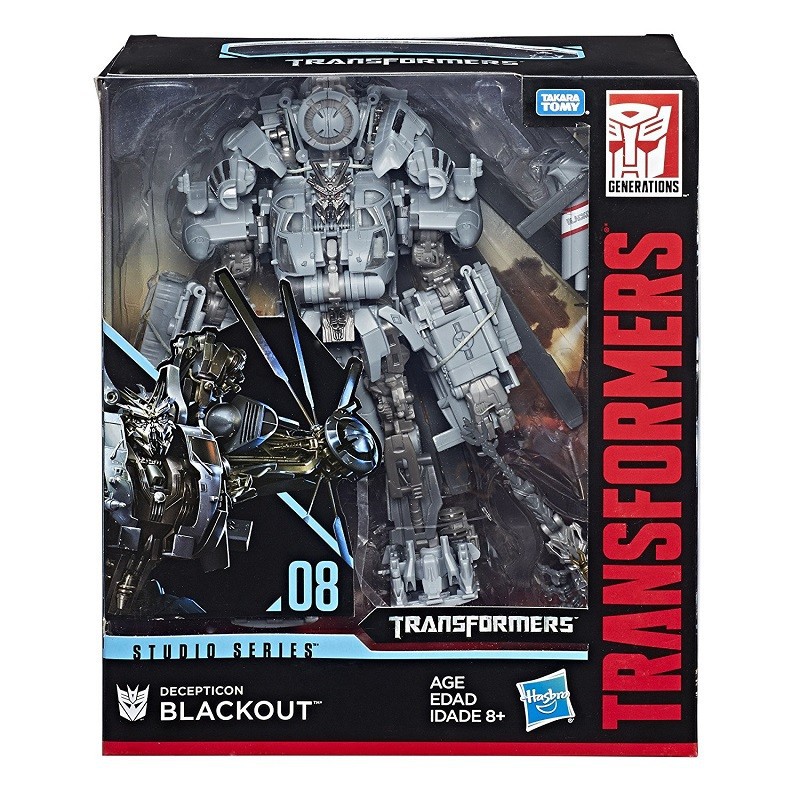 ĐỒ CHƠI CHÍNH HÃNG - ROBOT BIẾN HÌNH TRANSFORMERS  KỶ NGUYÊN HỦY DIỆT - MÔ HÌNH BLACKOUT CỠ LỚN.