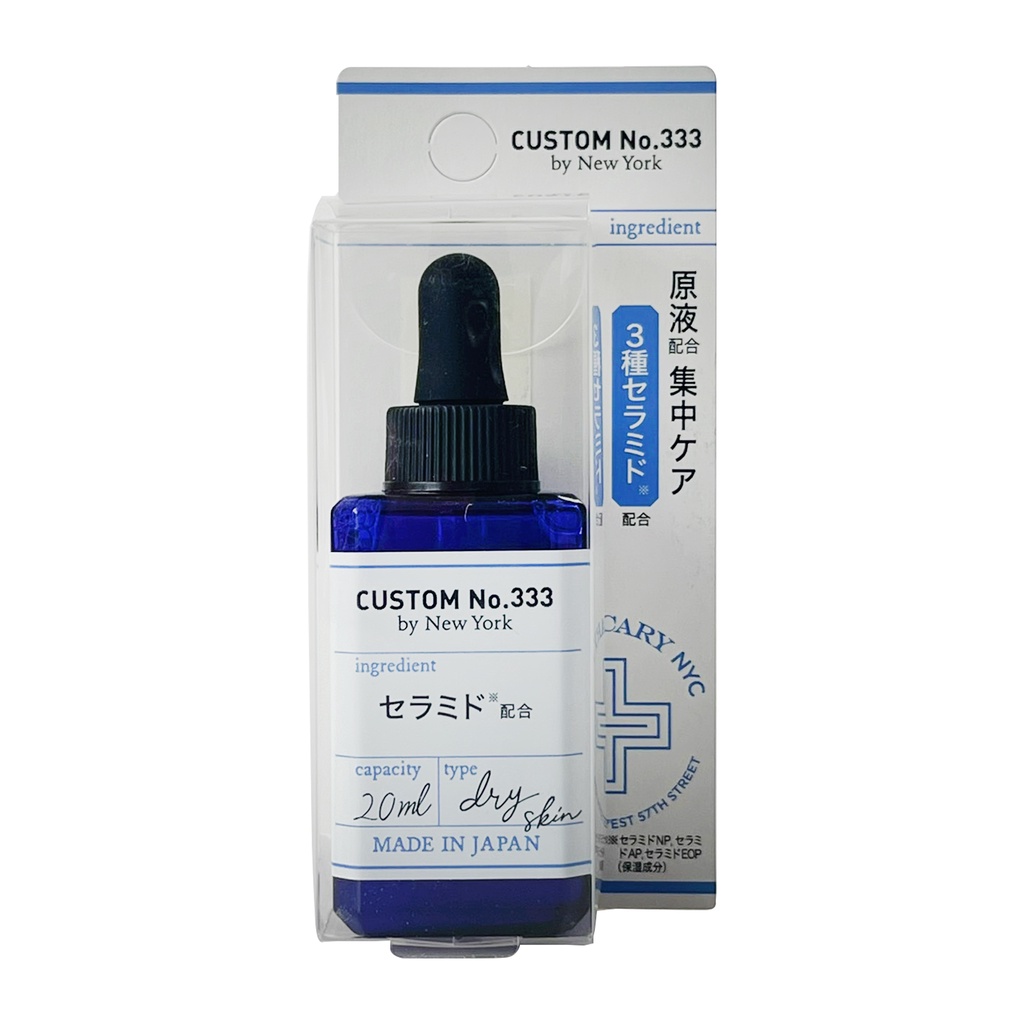 Tinh Chất Ceramide Làm Dịu Và Phục Hồi Da Custom No.333 by NY Ceramide Serum 20 mL