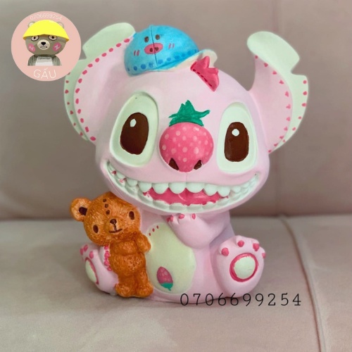 Tô tượng thạch cao stitch size lớn 18cm