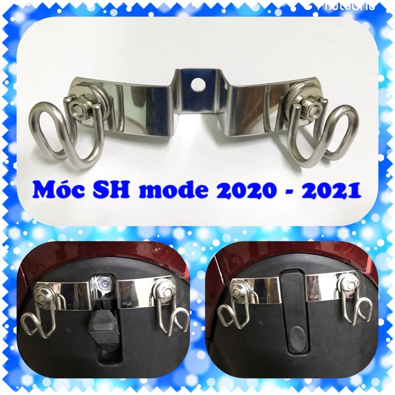 Móc treo đồ xe SH mode 2020-2021  Inox cao cấp