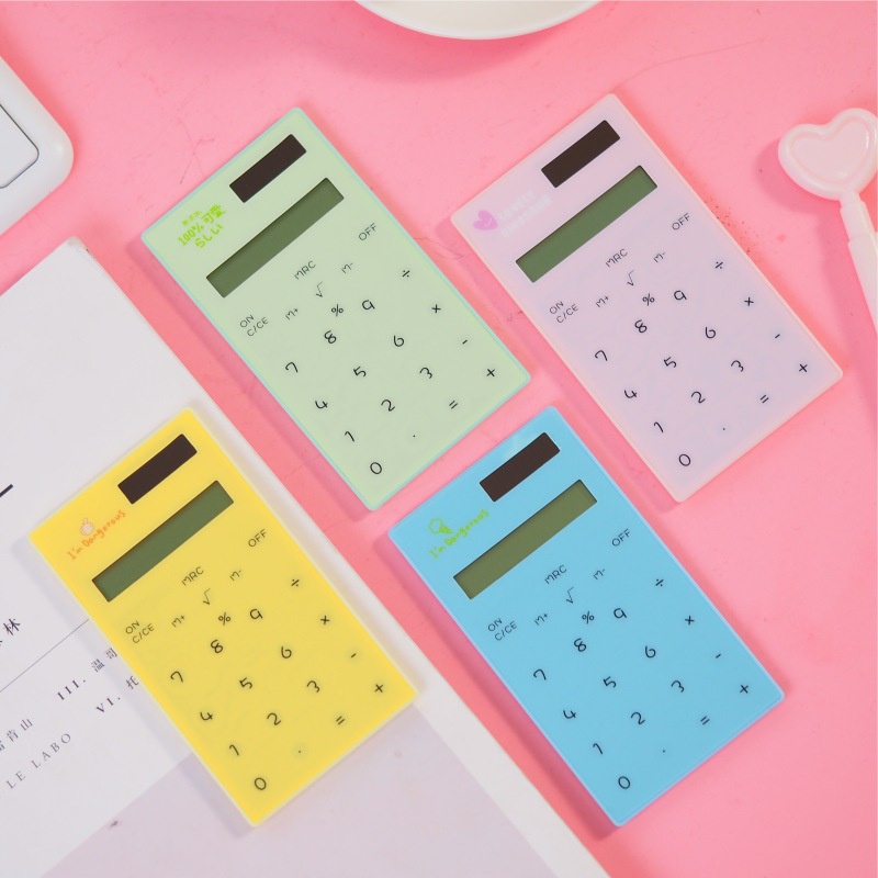 Máy Tính Bỏ Túi Mini Sử Dụng Năng Lượng Mặt Trời