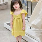 B67- VÁY BÉ GÁI XÒE CÁNH TIÊN