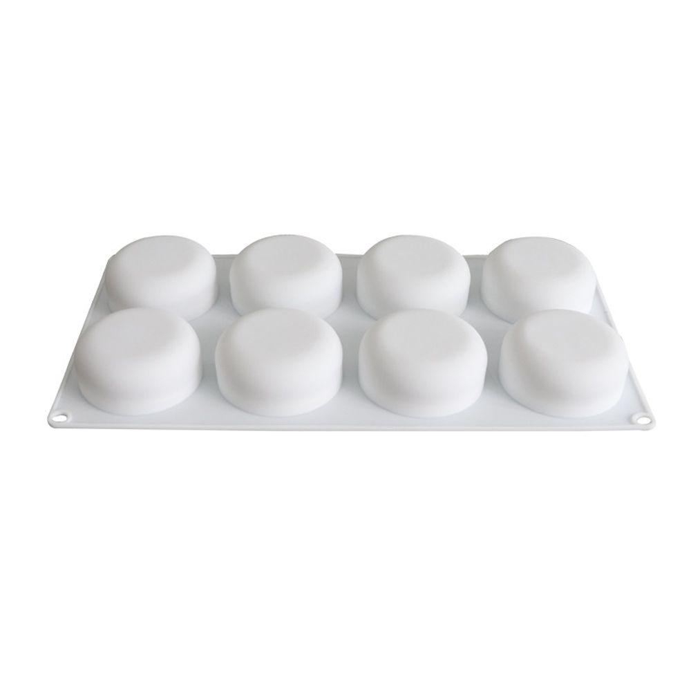 Khuôn Tròn Dẹt Làm Bánh Tráng Miệng / Bánh Mousse / Kem / Pudding Đa Ứng Dụng