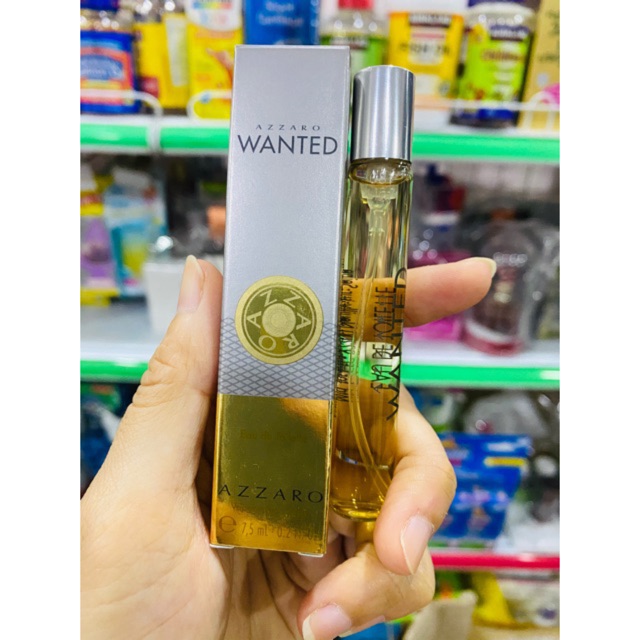 Nước hoa mini nam Azzaro Wanted 7.5ml