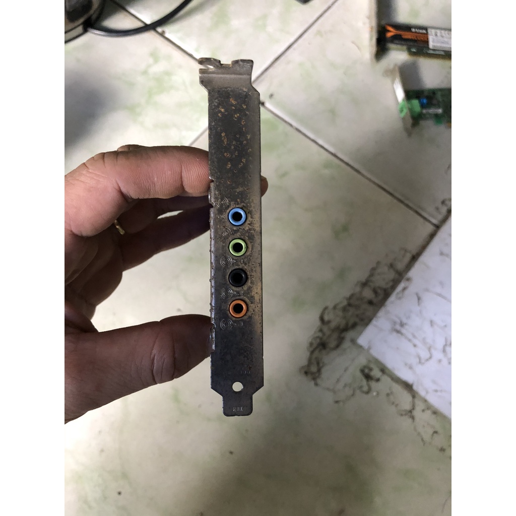 Sound card PCI  cho máy tính để bàn: sound card 4.1 - 2.1, sound card creative