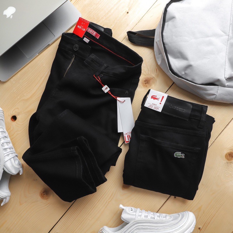 QUẦN JEANS LC ĐEN TRƠN