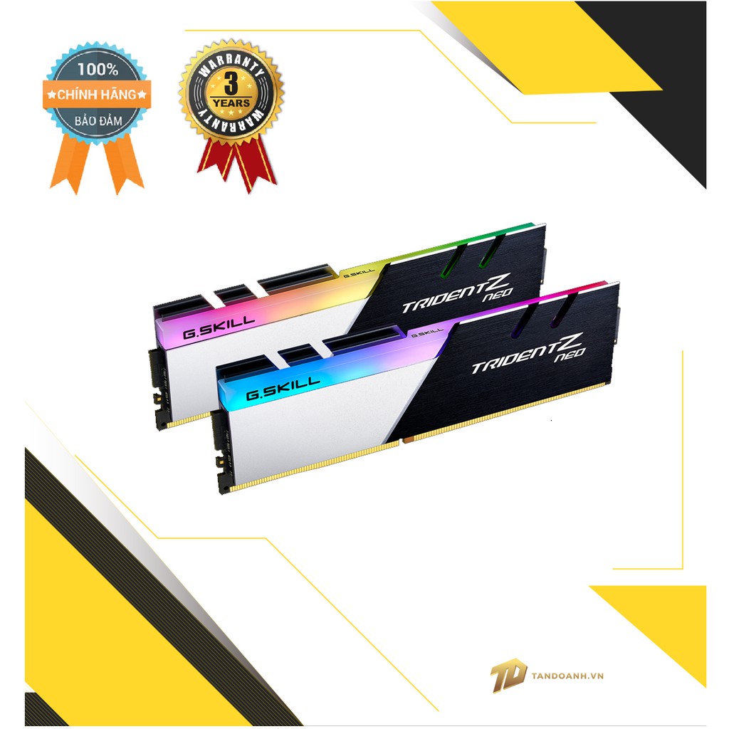 Ram máy tính G.SKILL TRIDENT Z NEO – 16GB (8GBX2) Bus 3600MHz – DDR4 | WebRaoVat - webraovat.net.vn