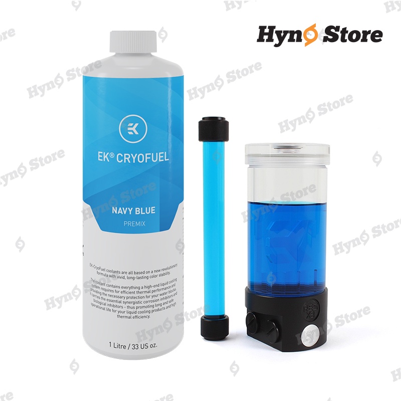 Coolant nước tản nhiệt chuyên dụng EK CryoFuel Navy Blue Premix 1000mL xanh biển trong - Hyno Store