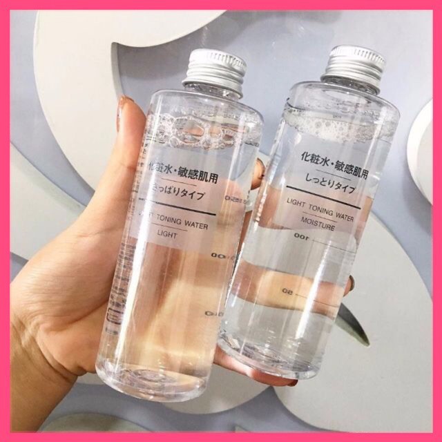 Nước Hoa Hồng Toner MUJI cân bằng da 200ml Nhật