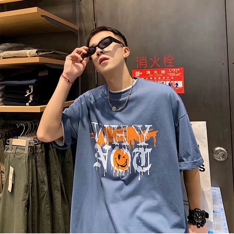 Áo Thun Tay Ngắn Cổ Tròn In Chữ Mới Dành Cho Nam Và Nữ Size M-8XL