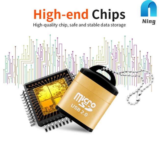 Đầu Đọc Thẻ Nhớ Micro Sd/tf Usb 2.0 Tốc Độ Cao Cho Laptop
