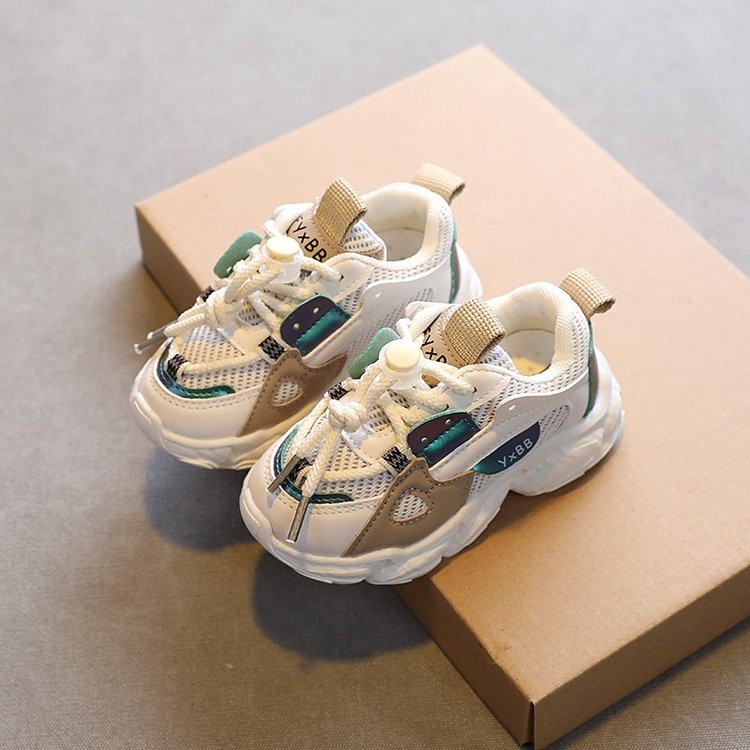 Giày thể thao da có dây rút chất lượng cao cho bé 1-18 tuổi