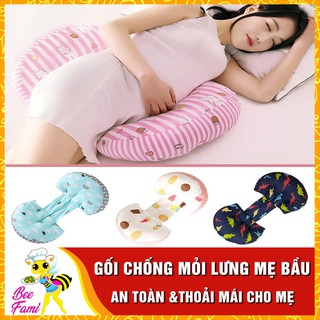Gối Chặn Đa Năng Giúp Bà Bầu Chống Mỏi Lưng Mỏi Cổ