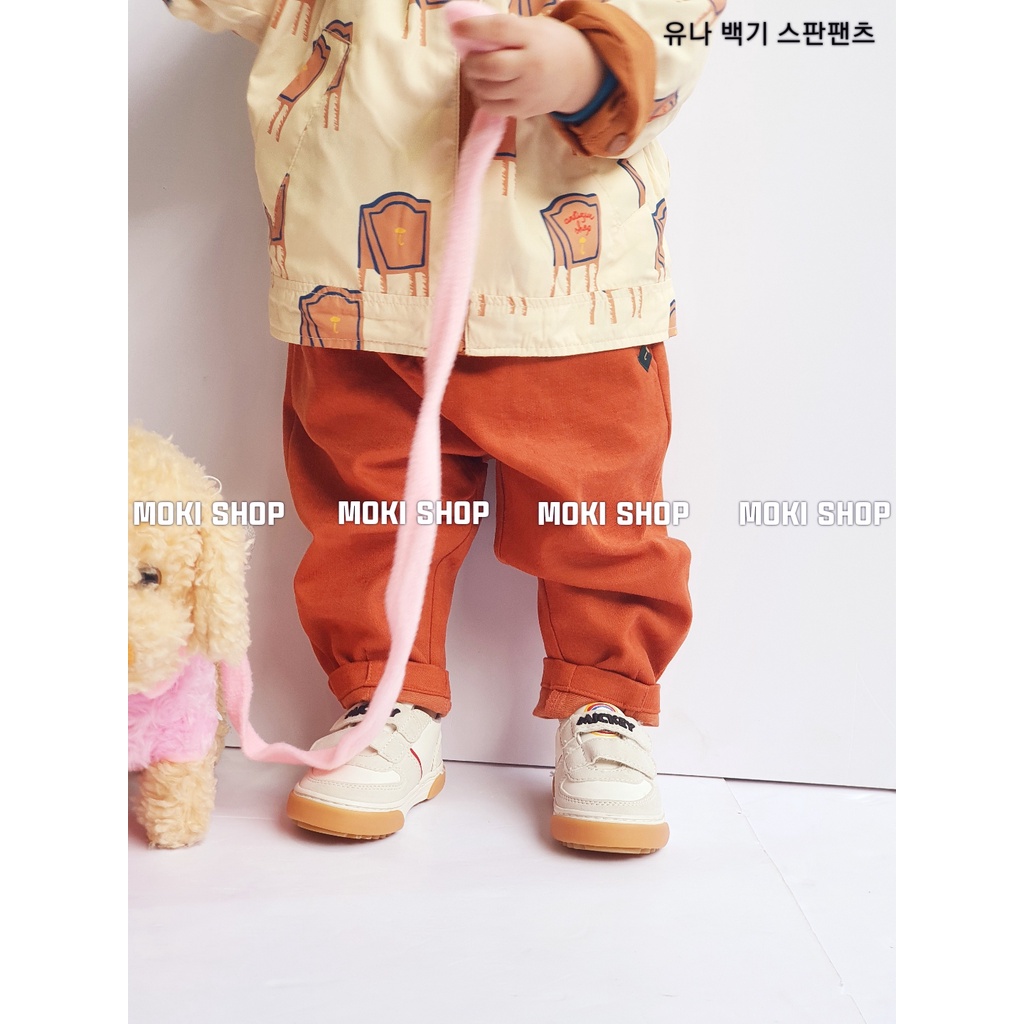 MOQ1844 Quần baggy cam phối cạp BTBG