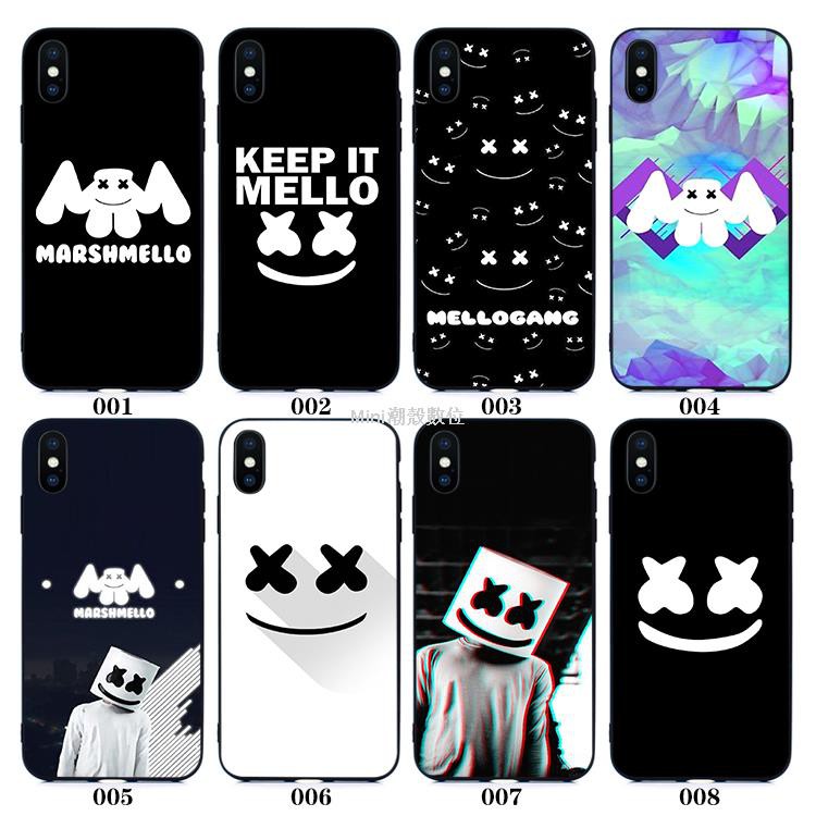 Ốp Điện Thoại In Hình Dj Marshmello Độc Đáo Cho Iphone Xr Xs Max