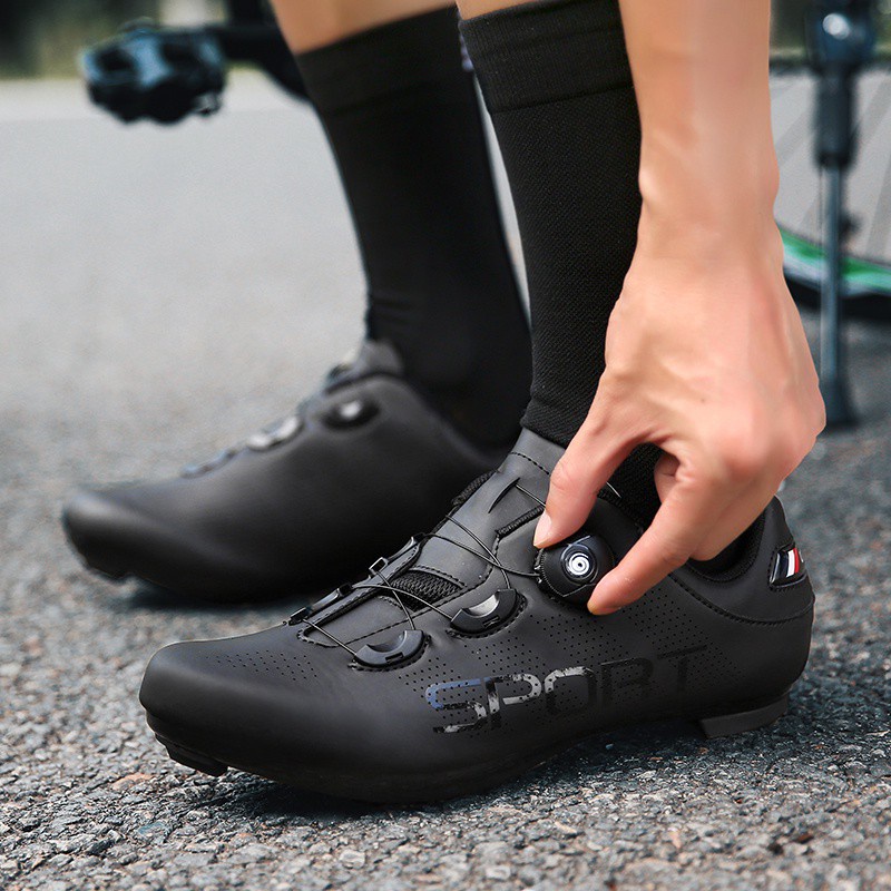 【CEYMME】Nghiệp Chống Trượt Cho  Giày Đi Xe Đạp Chuyên Giày đạp Xe Nam Thiết Kế Thoáng Giày đạp đường Kích thước 37-46