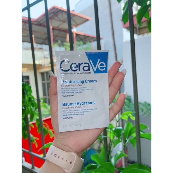 KEM DƯỠNG ẨM CERAVE MOISTURIZING CREAM GÓI 7ML