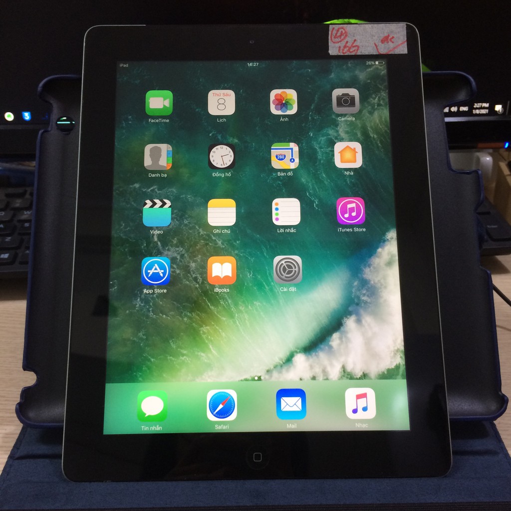 Máy tính bảng ipad 4 Quốc tế chính hãng Apple ios 10 chạy mượt loa to màn cực nét pin khoẻ tối ưu học tập giải trí | BigBuy360 - bigbuy360.vn