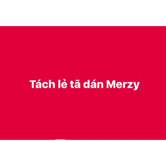 Tách lẻ tã dán Merzy-S10-M10-L10-Xl10