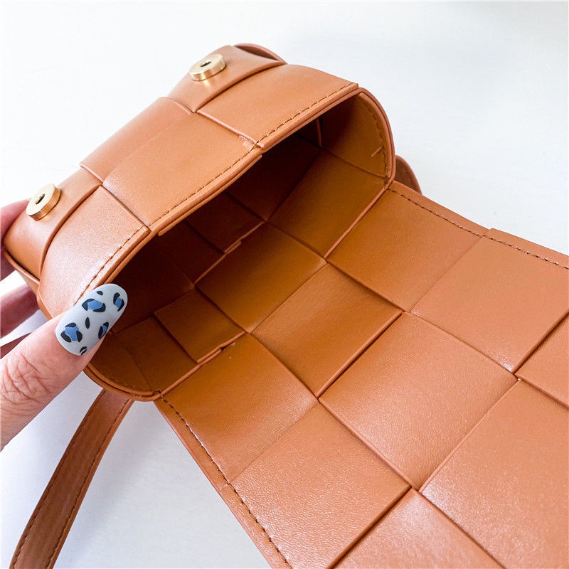 Túi Đeo Chéo Hình Vuông Cỡ Nhỏ Phong Cách Phương Tây Thời Trang Mùa Hè Xinh Xắn Cho Bé Gái